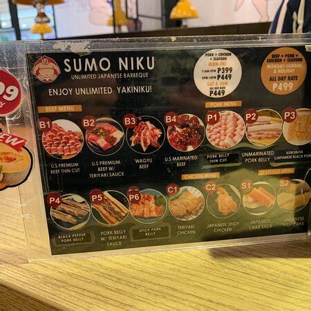 sumo niku moa|SUMO NIKU is back in SM Mall of .